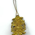 Faux pearl gold tone hair clip Photo 3