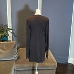 Women’s Black Long Sleeve Sexy Top/Dress with Chain Closure Size XL NEW Black Photo 3