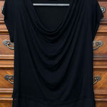 Olivia Moon  100% Rayon Draped Front Sleeveless Blouse 22” P2P Photo 0