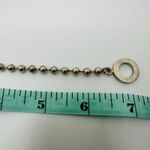 Gucci Silver Ball Chain Toggle Bracelet Sterling Silver Beaded Italian Fine Jewe Photo 5