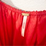 Free People Julianna Maxi Dress Red Cherry Floral XS Photo 3