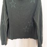 Rails Womens Cashmere Blend Star Sweater Size M Olive Green Cozy Minimalist Chic Photo 2
