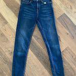 Jack Wills  Ferham Super Skinny Crop Blue Denim Size 28 Photo 1