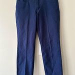 Escada Trina Blue Career Wear Dress Pants Size 40 (US Size Medium) Office Photo 1