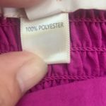 Monteau  Puff Sleeve Front Slit Sheath Dress Hot Pink Fuchsia Women's Size‎ Small Photo 2