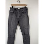 AGOLDE  Womens Jeans Gray Denim Nico High Rise Slim Button Fly Dark Wash Size 28 Photo 6