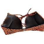 Victoria's Secret  bikini top in a leopard print size 34C Photo 2