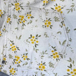 Judy Blue Shorts Womens 1XL White Yellow Floral Print Denim Casual Summer Comfy Photo 15