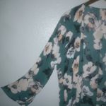 Pinkblush  M Forest Green Floral Duster Photo 1