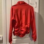 Women's Jazzercise Red Dance Track Athletic Jacket Size XL GUC #7224 Photo 2