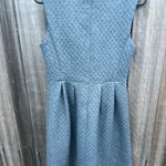 Loft  Charcoal Quilted Fit & Flare Mini Dress size XS Photo 1