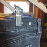 CAbi  Distressed Black Slim Boyfriend Jeans Size 8 Style 3749 Photo 13