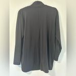 Retrology Open Front Cardigan Black Size L Photo 1