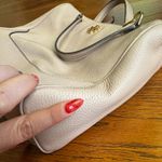 Tory Burch Marsden Pebbled Leather Tote Can be use like a cross body Photo 3