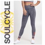 SoulCycle NWT Seamless Skull Jacquard Leggings Photo 1