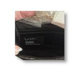 Nicole Miller  NWT Black Quilted Crossbody Bag Chevron Gold Chain Strap Purse Photo 10