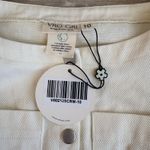 VRG GRL Suki Denim Vest in Cream AU10/US6 Size 6 Photo 3