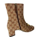Gucci Victoire GG-Canvas Ankle Boots Photo 11