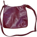Jones New York | Burgundy Vegan Leather Crossbody Bag Photo 1