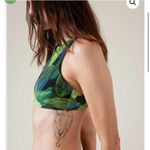 Athleta  Maldives Bra Cup Bikini Top in Liana Floral Green 32B / C New with tags! Photo 1