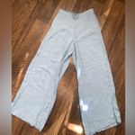 Athleta Nwot  cloud pant light blue spring $$77 athletic wide leg boho casual Photo 2