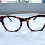Ray-Ban Women’s Striped Havana Cat Eye Tortoise Frame Eyeglasses Photo 3