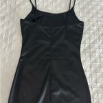 Silk Dress Mini Black Photo 1