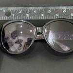 Michael Kors MICHAEL  Carolina Black Cat-eye Oval Oversized Women’s Sunglasses Photo 15