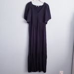Baltic Born  Lovell Black Smocked Midi Dress Photo 2