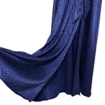 Baltic Born Savannah Print Kimono Maxi Dress Navy Blue Size Small True Wrap Photo 4