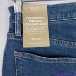 Madewell NEW The Perfect Vintage Straight Jean in Bright Indigo Wash, 27 Photo 11