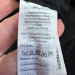 Madewell Drapey Jacquard Huston Pull-On Crop Pants Polka Dot Wide Leg Black S Photo 6