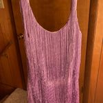 Purple fringe dress Photo 0
