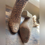 Ccocci  Darby Mid Calf Booties Cheetah size 6 Photo 6