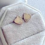 Urban Outfitters Heart shaped sun cast studs Photo 1