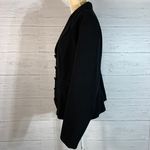 Mossimo Supply Co Mossimo black long sleeve blazer button front size L womens Photo 2