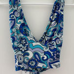 PacSun blue  paisley print halter top  Photo 0