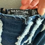 Nasty Gal Denim Puff Sleeve Top Photo 2