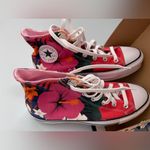 Converse Chuck Taylor All Star Lift Platform High Tops -Canvas in Strawberry Jam Photo 1