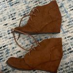 SO Tan suede ankle booties Photo 0