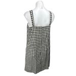 Heartloom Black White Gingham Check Plaid Sleeveless Halter Mini Tank Dress Sz M Photo 1