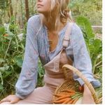 NEW Spell Dolly Blouse Dusty Floral Blue Sz XS Photo 1