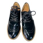 Madden Girl  G-Class Platform Black Oxford Shoes, Women's Size 7 Photo 2