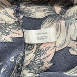 Boston Proper Long Sleeve Surplice Navy Floral Romper Size Small Shorts Photo 8