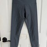 Onzie TONAL 7/8ths Athletic Legging Blue Metallic Women’s Size S Photo 0