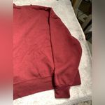 We Wore What  burgundy wellness club crew neck sweatshirt XL Photo 11