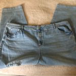 INC  JEANS International Concepts size 24 NWT high-rise distressed STRAIT CUT Photo 2