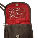 Baggallini ‎ Brown Crossbody Mini Bag Purse w/ Zip Pocket Adjustable Strap Photo 4
