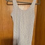 Lole  tank top white with grey stripes Photo 0