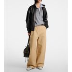 Acne Studios Pommy Satin Pants in Beige 34 New Womens Baggy Trousers Photo 14